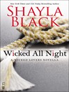 Cover image for Wicked All Night
